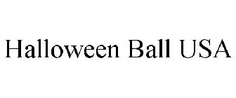 HALLOWEEN BALL USA