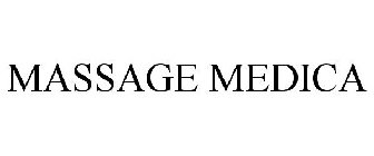 MASSAGE MEDICA