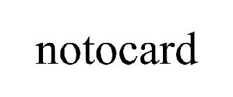 NOTOCARD