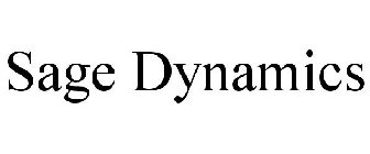 SAGE DYNAMICS