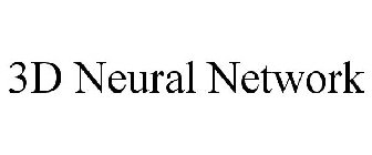 3D NEURAL NETWORK