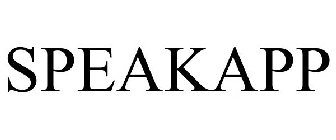 SPEAKAPP