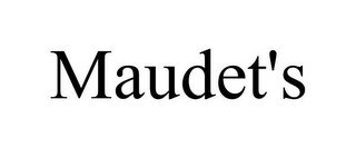 MAUDET'S