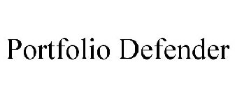 PORTFOLIO DEFENDER