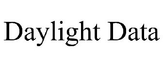 DAYLIGHT DATA