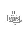 PASTA LENSI 1920