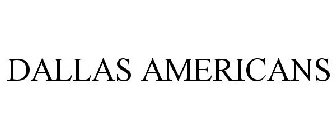 DALLAS AMERICANS