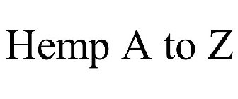 HEMP A TO Z