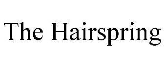 THE HAIRSPRING