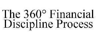 THE 360° FINANCIAL DISCIPLINE PROCESS