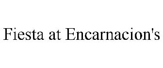 FIESTA AT ENCARNACION'S