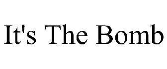 IT'S THE BOMB