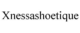 XNESSASHOETIQUE