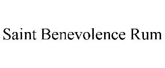 SAINT BENEVOLENCE RUM