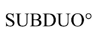 SUBDUO°