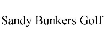 SANDY BUNKERS GOLF