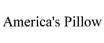AMERICA'S PILLOW