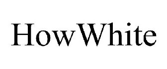 HOWWHITE