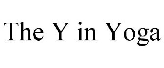THE Y IN YOGA