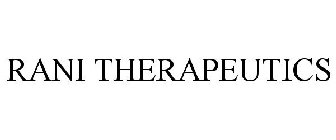 RANI THERAPEUTICS