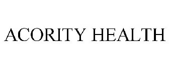 ACORITY HEALTH