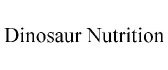 DINOSAUR NUTRITION