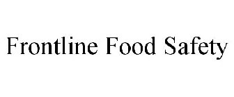 FRONTLINE FOOD SAFETY