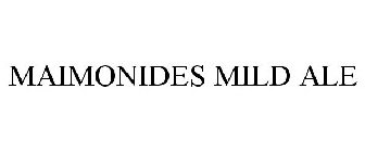 MAIMONIDES MILD ALE