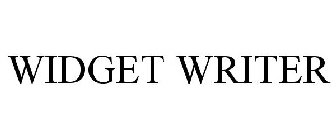 WIDGET WRITER