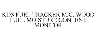 KDS FUEL TRACKER M.C. WOOD FUEL MOISTURE CONTENT MONITOR