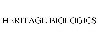 HERITAGE BIOLOGICS