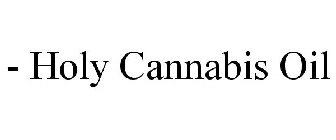 - HOLY CANNABIS OIL