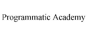 PROGRAMMATIC ACADEMY