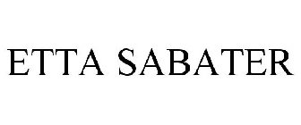 ETTA SABATER