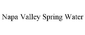 NAPA VALLEY SPRING WATER