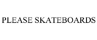 PLEASE SKATEBOARDS