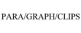PARA/GRAPH/CLIPS