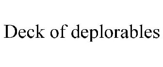 DECK OF DEPLORABLES