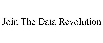 JOIN THE DATA REVOLUTION