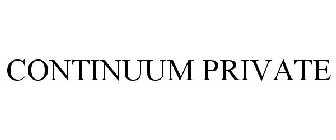 CONTINUUM PRIVATE