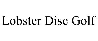 LOBSTER DISC GOLF