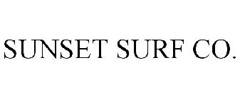 SUNSET SURF CO.