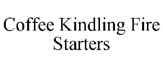 COFFEE KINDLING FIRE STARTERS