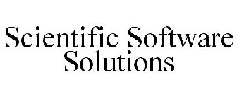 SCIENTIFIC SOFTWARE SOLUTIONS