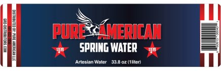 PURE AMERICAN SPRING WATER