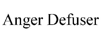 ANGER DEFUSER