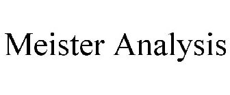 MEISTER ANALYSIS