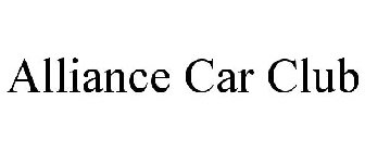 ALLIANCE CAR CLUB