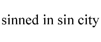 SINNED IN SIN CITY