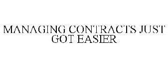 MANAGING CONTRACTS JUST GOT EASIER